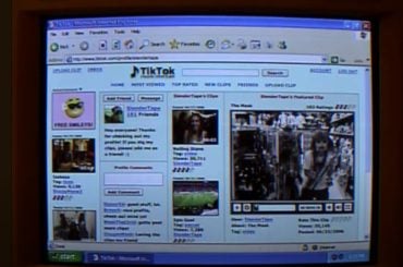 Como seria o TikTok se existisse em 2006?