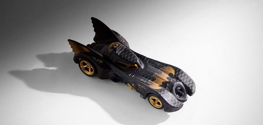 Uma nova versão do Batmóvel de 1989 chega pela Hotwheels