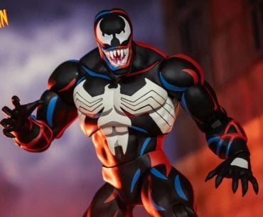 Boneco do Venom da Série Animada do Homem-Aranha é enorme