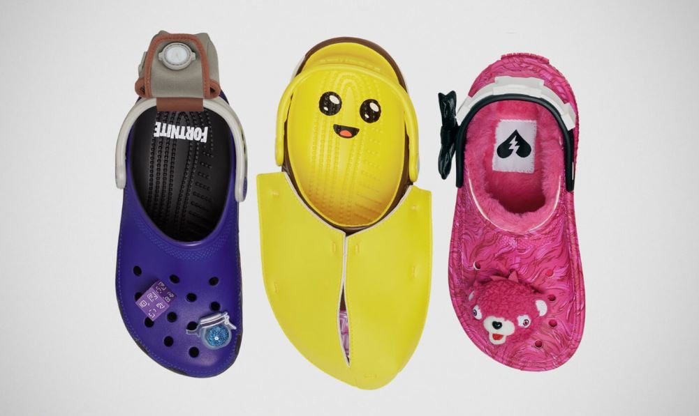 Coleção Crocs x Fortnite inclui modelo que dá para ‘descascar’