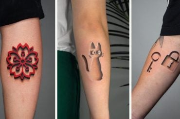 Fantásticas tatuagens em relevo 3D, por Daniel Gulliver