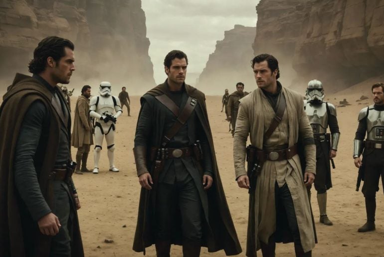 Henry Cavill pode estrear em uma nova trilogia de Star Wars