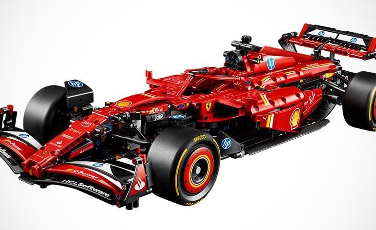 LEGO Technic Ferrari da F1: Modelo traz 1.361 peças e detalhes funcionais