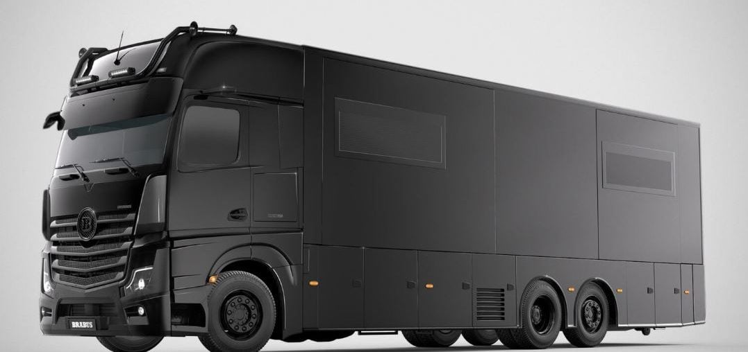 Motorhome de luxo da Brabus é um palácio sobre rodas