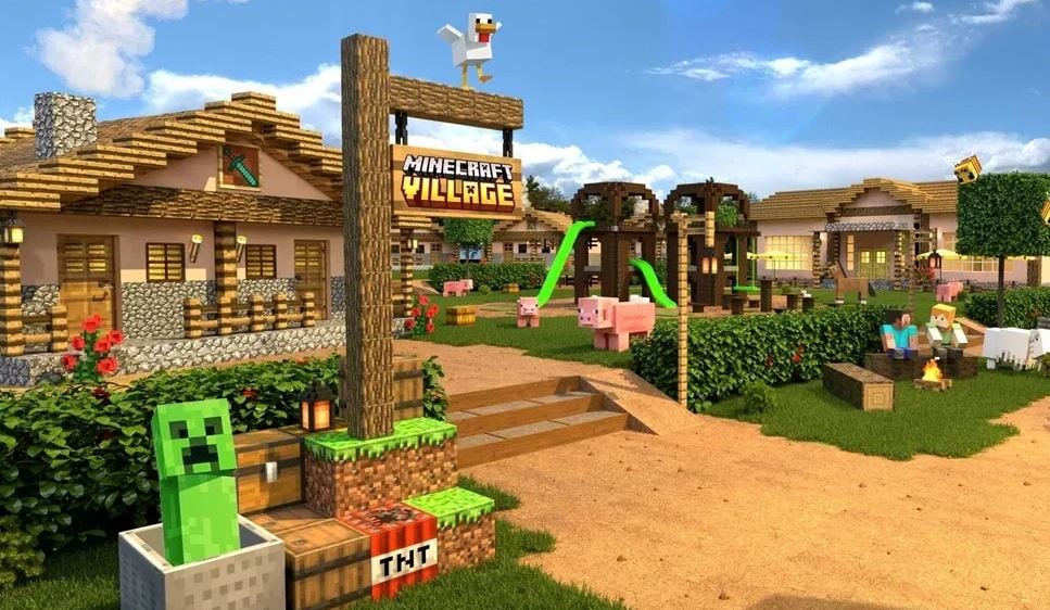 Minecraft está ganhando vida como parques temáticos, pelas mãos dos criadores da Legoland