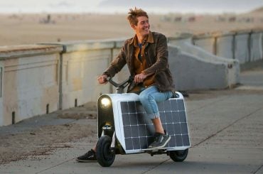 Lightfoot, uma scooter solar elétrica com autonomia de até 60 km