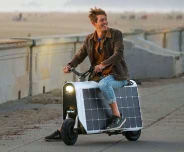 Lightfoot, uma scooter solar elétrica com autonomia de até 60 km