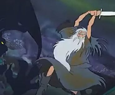 Veja Gandalf Lutar Contra o Balrog em cena deletada da animação de 1978 de O SENHOR DOS ANÉIS