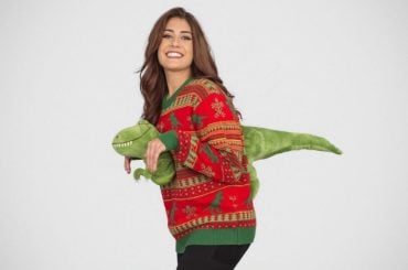 Suéteres de Natal com Dinossauros: 3D, Bizarros e curiosos