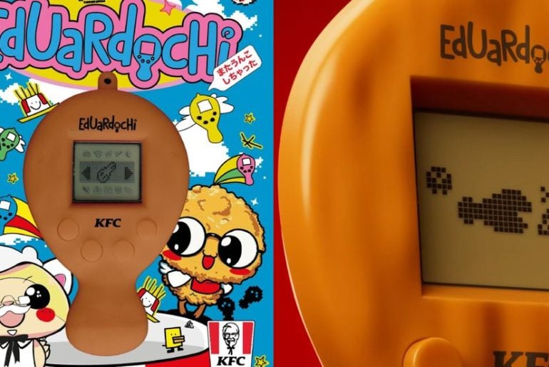 Tamagochi do KFC faz você cuidar de uma coxa de frango