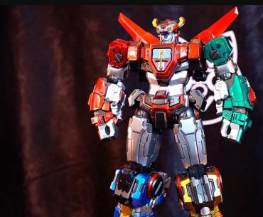 Designer cria modelo detalhado do Voltron com Impressora 3D