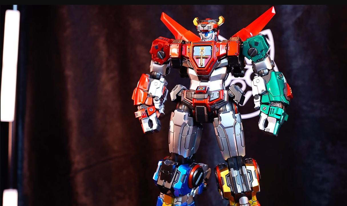 Designer cria modelo detalhado do Voltron com Impressora 3D