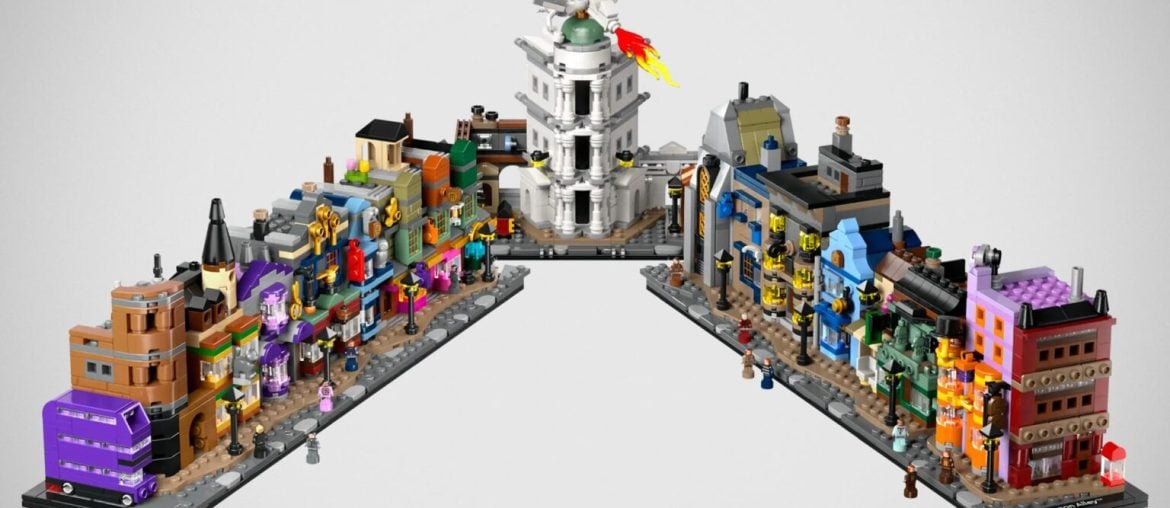 Beco Diagonal de Harry Potter feito de LEGO ganha versão compacta