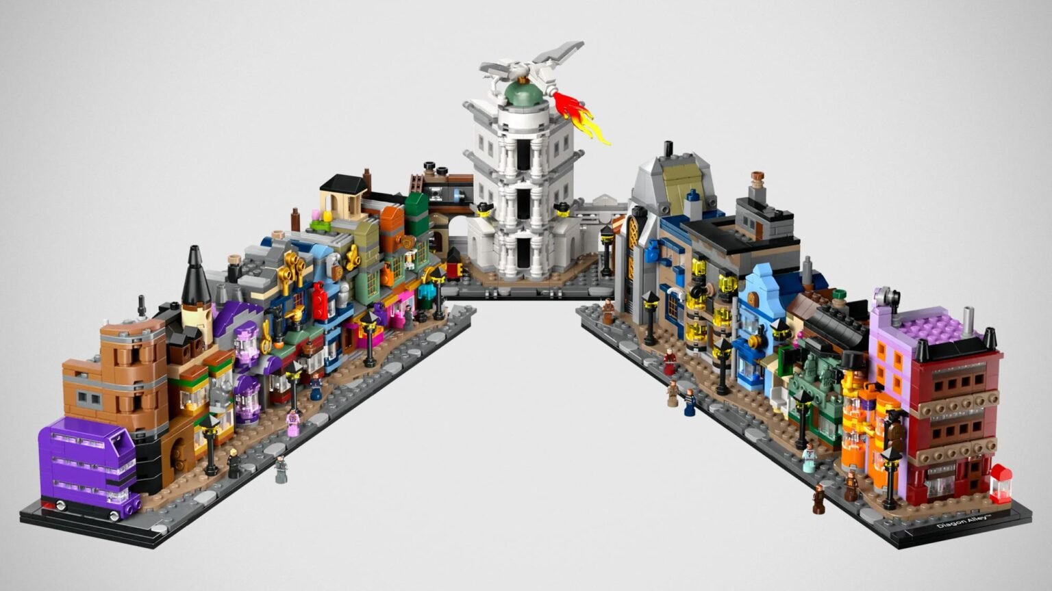 Beco Diagonal de Harry Potter feito de LEGO ganha versão compacta