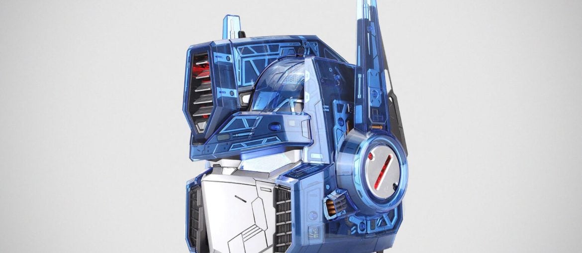 Capacete Transformers G1 Optimus Prime transforma você no famoso robô