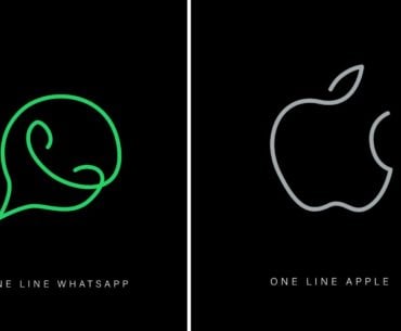 Designer recria logos famosos usando apenas uma linha ininterrupta