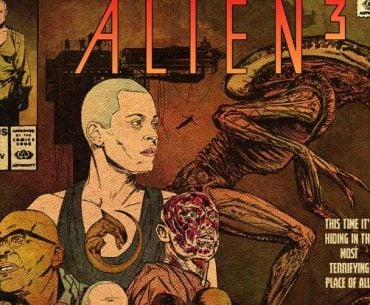 Pôster de Alien 3 em estilo de HQ por Tim Clinard retrata o famoso filme