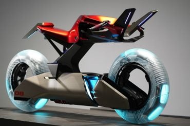 Moto futurista é inspirada na série de anime Tokyo Overdrive