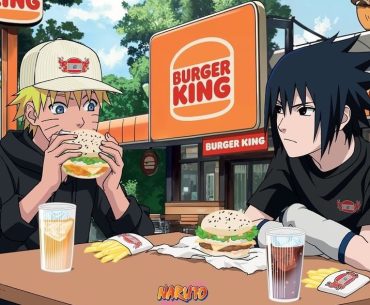 Burger King França lança menu especial inspirado em Naruto