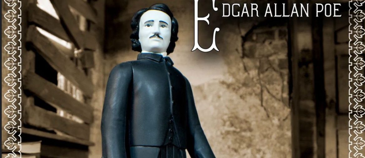 Super7 lança figura de Edgar Allan Poe para celebrar seu 216º aniversário