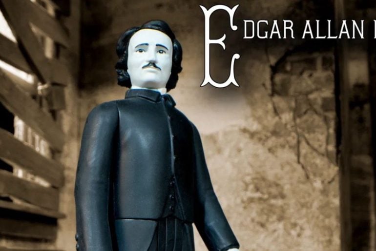 Super7 lança figura de Edgar Allan Poe para celebrar seu 216º aniversário