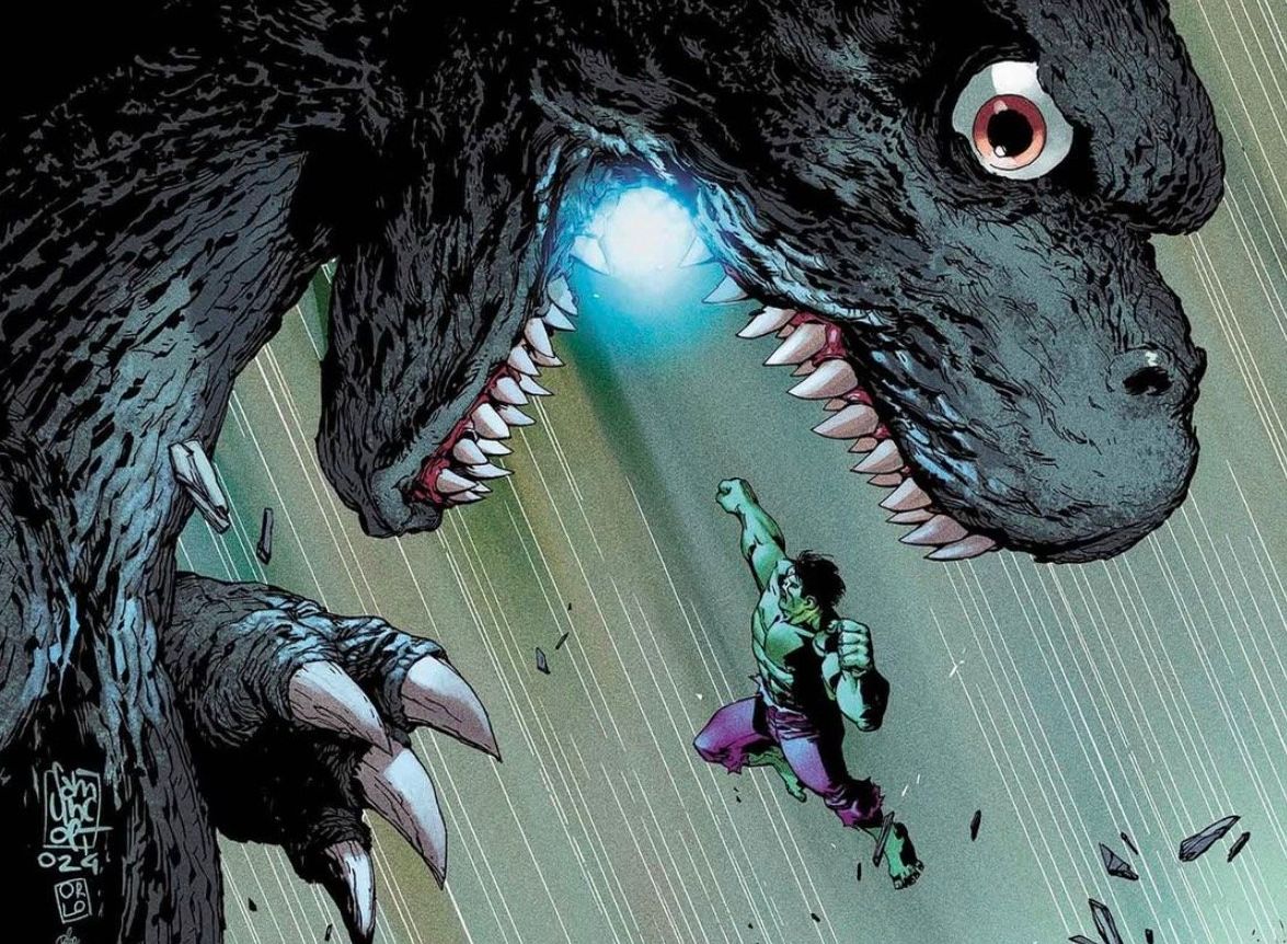 Marvel anuncia o confronto épico entre Godzilla e Hulk nos quadrinhos