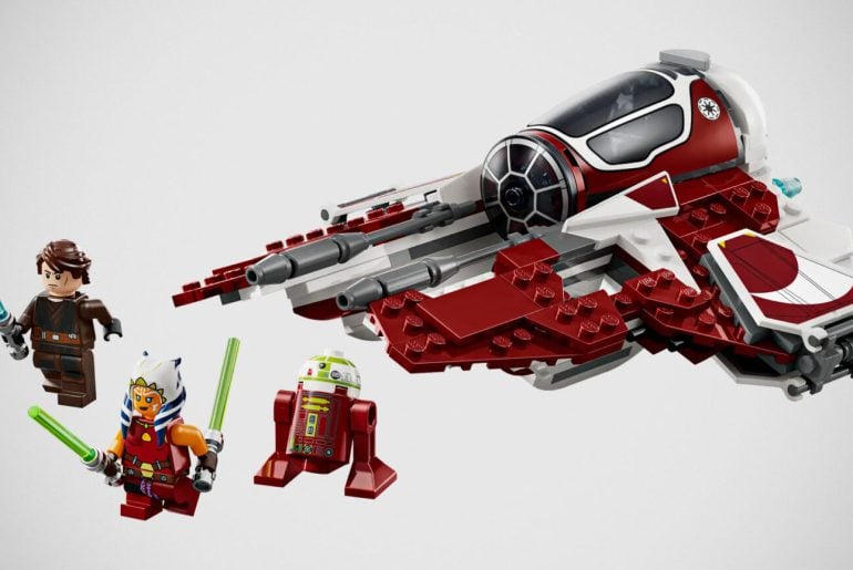 Ahsoka e Anakin de volta em forma de LEGO: Interceptor Jedi da Ahsoka