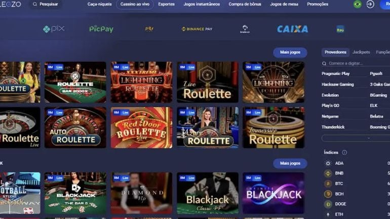 Legzo Casino – Jogos modernos e bônus exclusivos para brasileiros