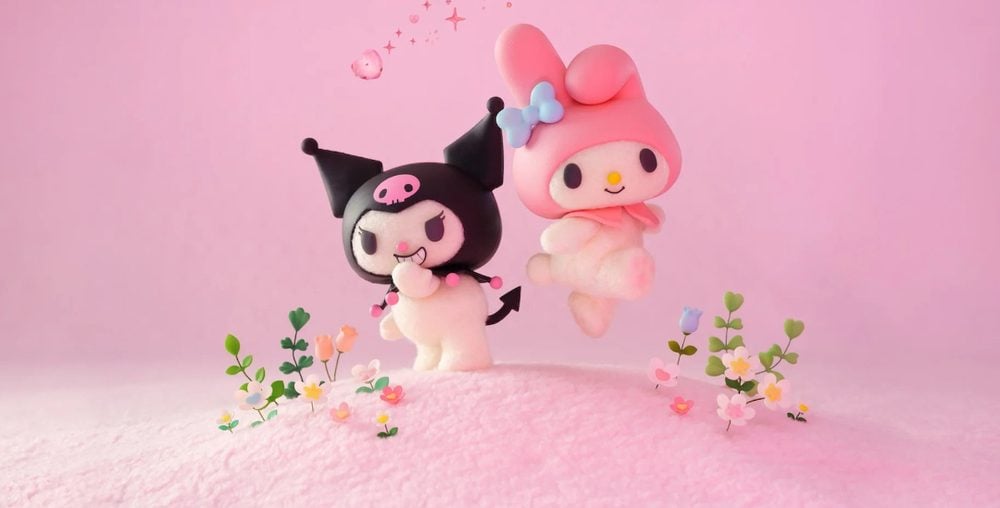 My Melody e Kuromi terá série de anime em Stop-Motion na Netflix