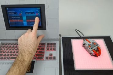 Notebook funcional de LEGO: um projeto mais difícil do que parece e com touchscreen incluso