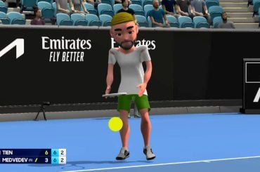 Campeonato de Tênis da Austrália transforma o esporte com transmissões animadas ao estilo Wii Sports