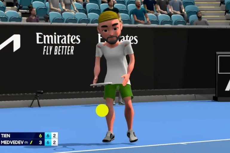 Campeonato de Tênis da Austrália transforma o esporte com transmissões animadas ao estilo Wii Sports