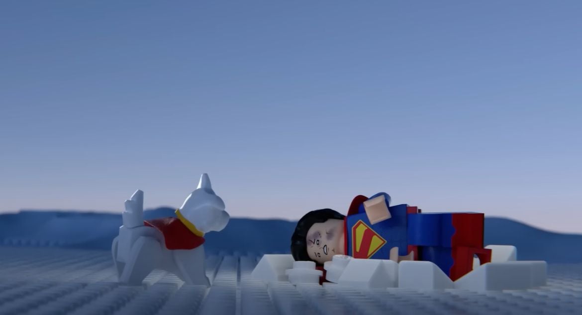 Trailer de Superman recriado em LEGO por fã recebe aprovação de James Gunn