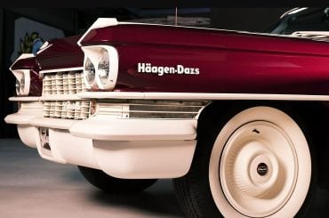 Haagen-Dazs e West Coast Customs criam Cadillac inspirado em sorvete para comercial do Super Bowl