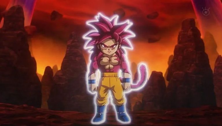 Veja Goku se transformar em Super Saiyajin 4 em Dragon Ball Daima
