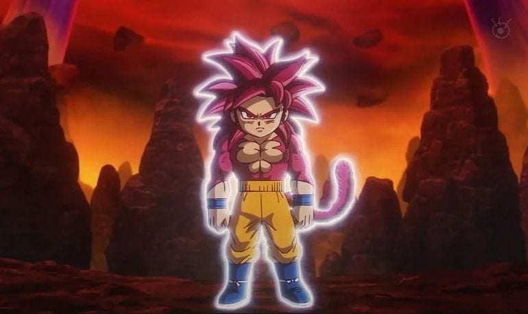 Veja Goku se transformar em Super Saiyajin 4 em Dragon Ball Daima