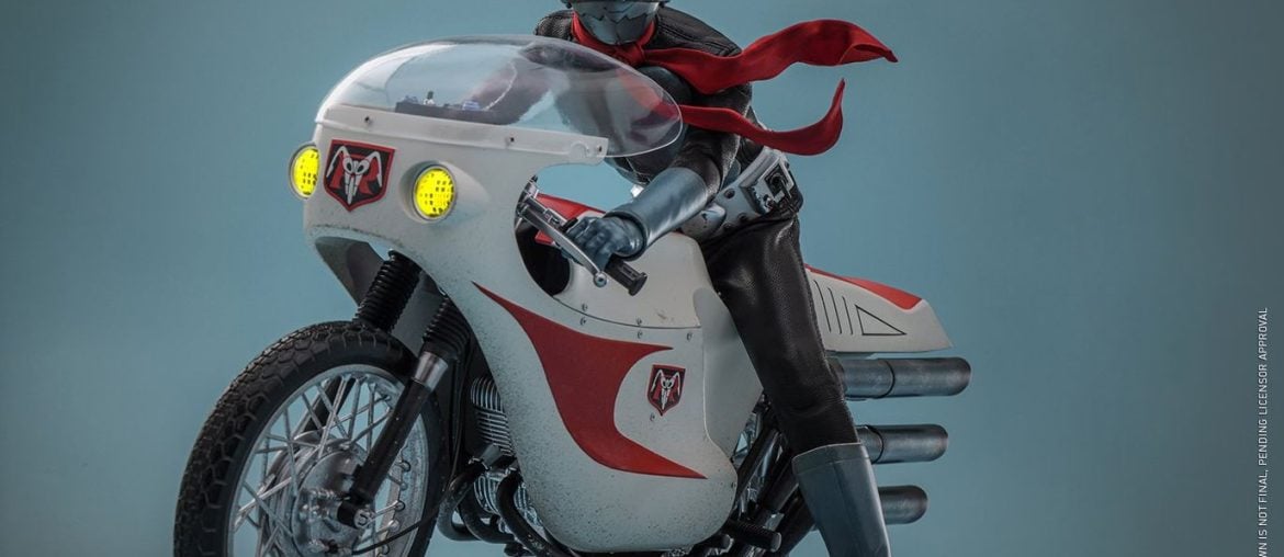 Kamen Rider e sua moto Cyclone ganham figura da Hot Toys