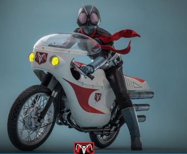 Kamen Rider e sua moto Cyclone ganham figura da Hot Toys