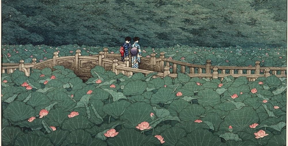 Kawase Hasui, o artista que inspirou as paisagens mágicas do Studio Ghibli