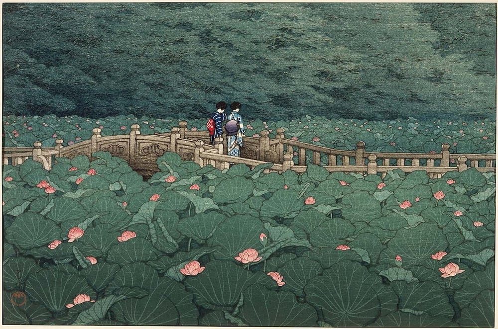 Kawase Hasui, o artista que inspirou as paisagens mágicas do Studio Ghibli