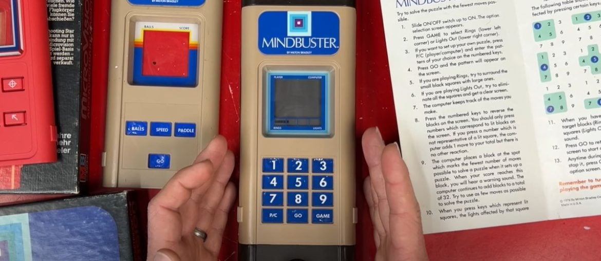 Antes do Game Boy, veio o Microvision em 1979