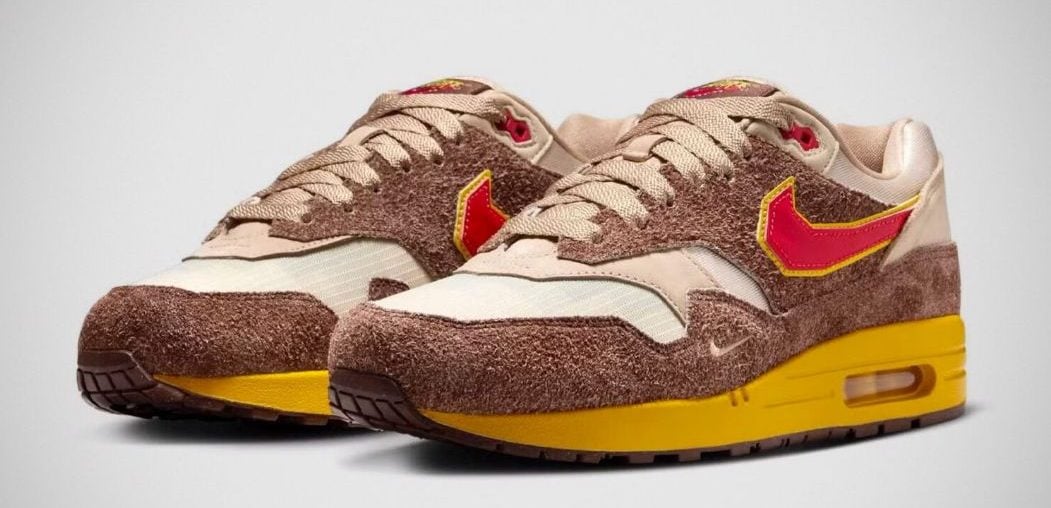 Nike do Donkey Kong chega no modelo Air Max 1 Big Head Origins