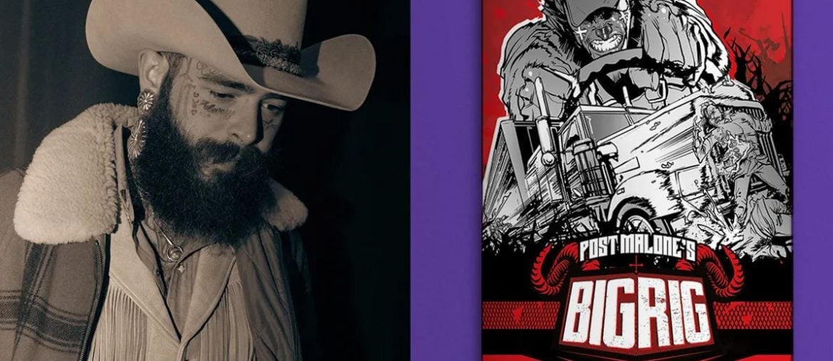 Post Malone e Michael Bay lançam Big Rig: Uma graphic novel que será transformada em filme