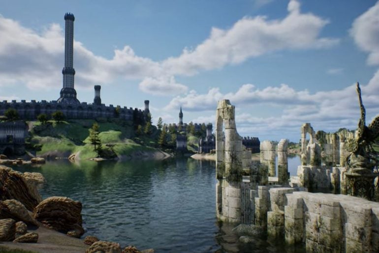 Remake de Elder Scrolls IV: Oblivion no Unreal Engine 5 Rodando em uma RTX 5090 Impressiona