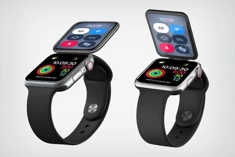 Patente revela possível Apple Watch com duas telas e câmeras no futuro