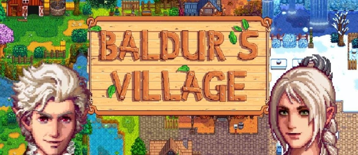 BALDUR’S GATE 3 e STARDEW VALLEY se juntam em Mod que traz elementos de RPG para o mundo da agricultura