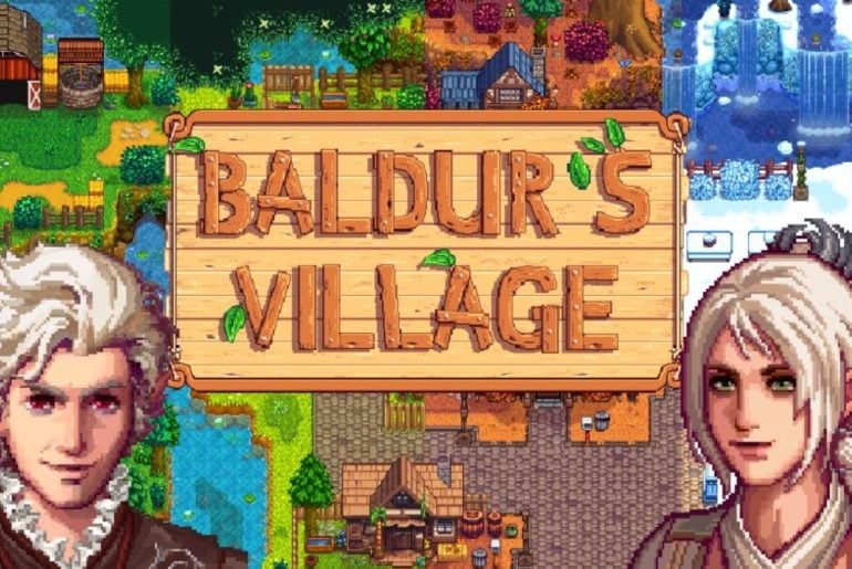 BALDUR’S GATE 3 e STARDEW VALLEY se juntam em Mod que traz elementos de RPG para o mundo da agricultura