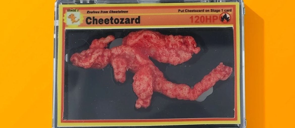 Cheetos em forma de Charizard é vendido por mais de R$ 400 Mil!