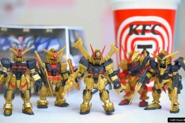 KFC China lança combo temático de Gundam com brinde colecionável