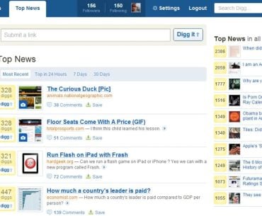 Digg está de volta! Co-fundador original revive o agregador de notícias